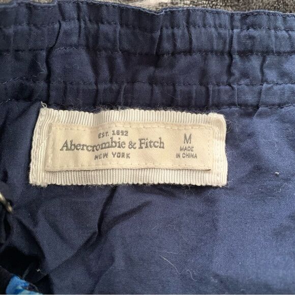 Abercrombie & Fitch Blue Floral Ruffle Spagetti Strap Mini‎ Dress - Picture 7 of 11